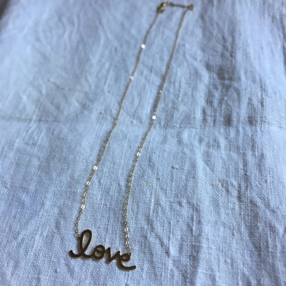 Sudney Evan LOVE Necklace